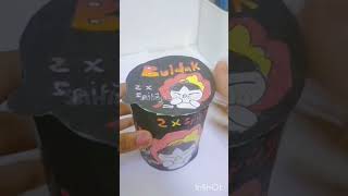 Buldak ramen 🍜 #diy #craft #food #sticker #blindbag #1million #cute #100k #unboxing #buldak #ramen