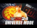 NJPW Openweight Showdown Day 14!! WWE 2K24 Universe Mode ROH vs. NJPW #107 (Deutsch)