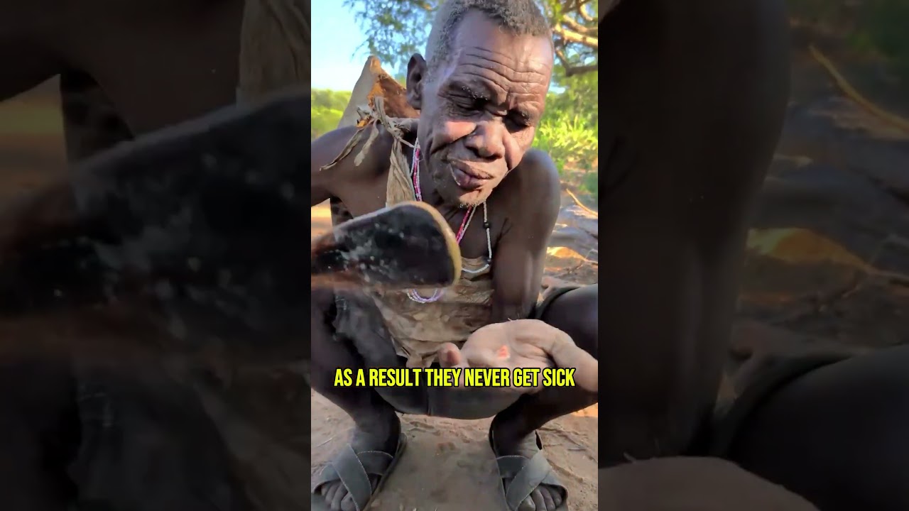 The Bushman Way of Life and Eating in Tanzania 🔥