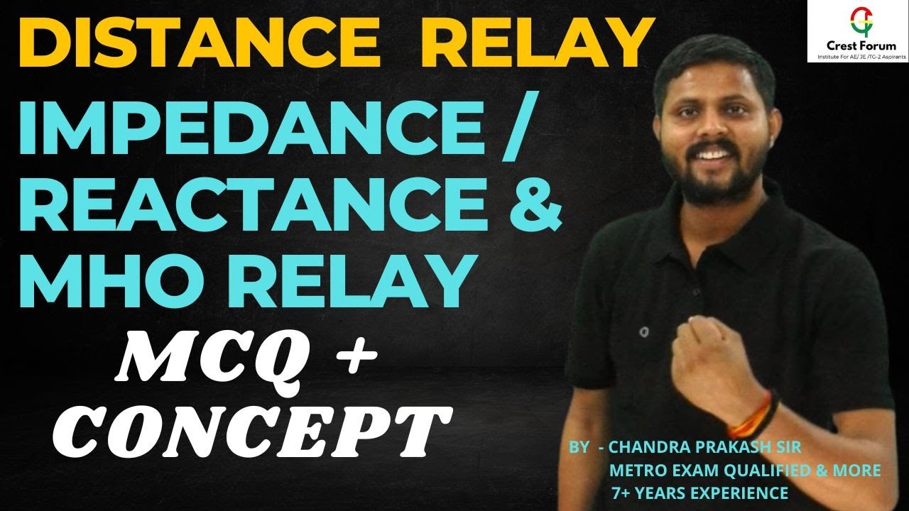 L45- DISTANCE RELAY I IMPEDANCE RELAY I REACTANCE RELAY I MHO RELAY I POWER SYSTEMS I CP_SIR