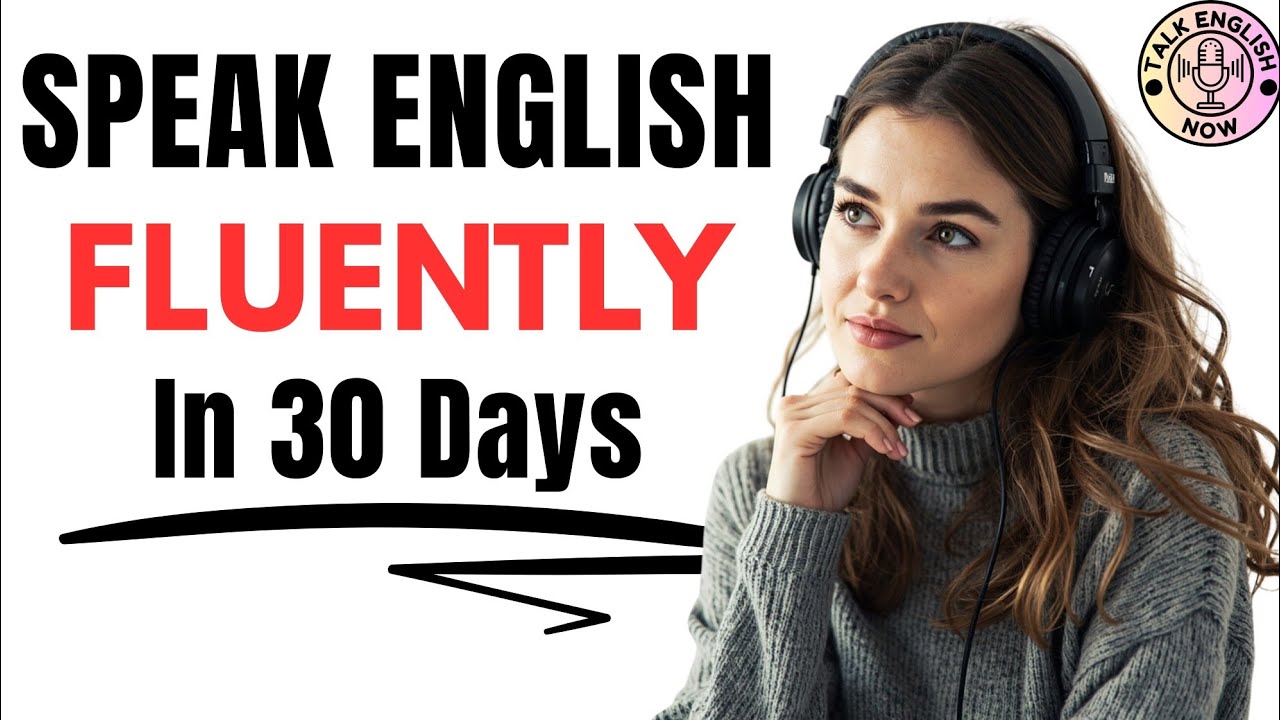 Speak English FLUENTLY in Just 30 Days | Daily English Listening ...