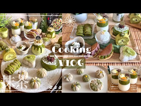 Matcha Sweets for an Afternoon Tea at Home 🍵✨ | Baking Vlog of an Engineer Enjoying Her Hobby