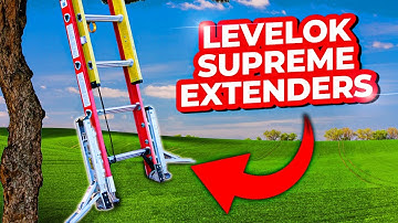 Ultimate Ladder Safety - Try the NEW LeveLok Supreme Extender Now!