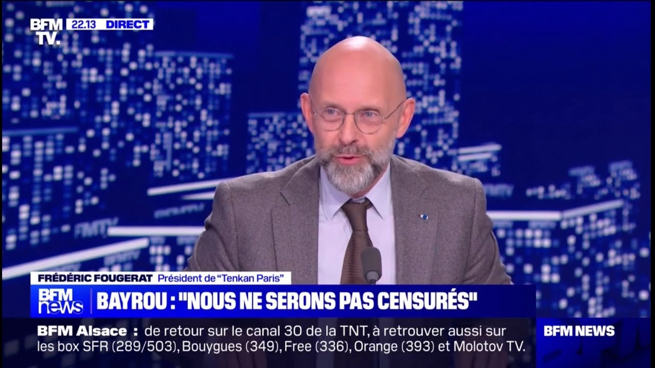 Extrait interview de Frédéric Fougerat / Communication politique / BFM TV