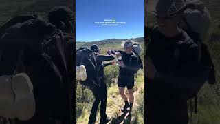 Saving all the hassle of getting your water bottles out mid hike!!!