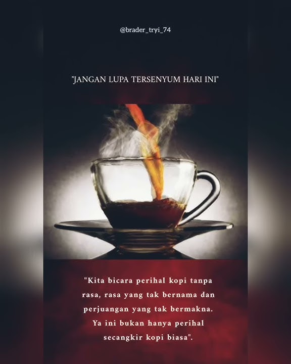 Ngopi di pagi hari