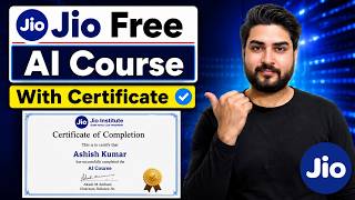 JIO FREE AI Course 2026🔥With Certificate | Apply Now