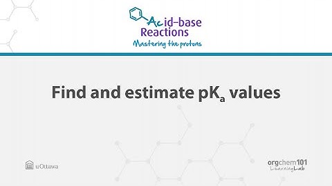 1c - Find and estimate pKa values