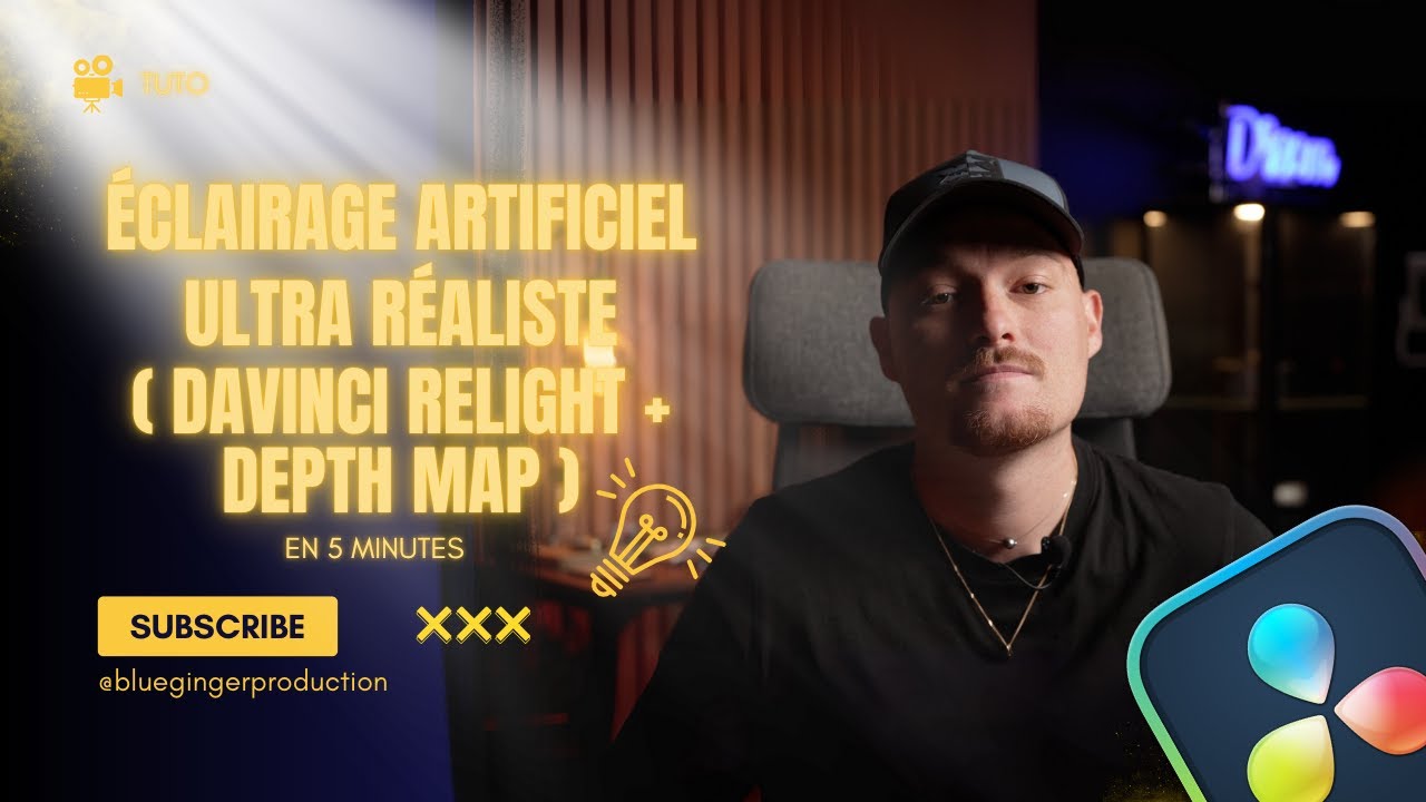 Davinci Relight + Depth Map TUTO FR - YouTube