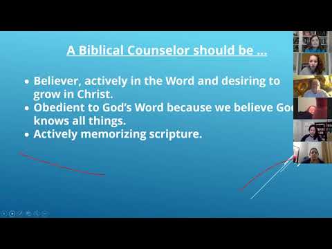 Offering Biblical Counseling