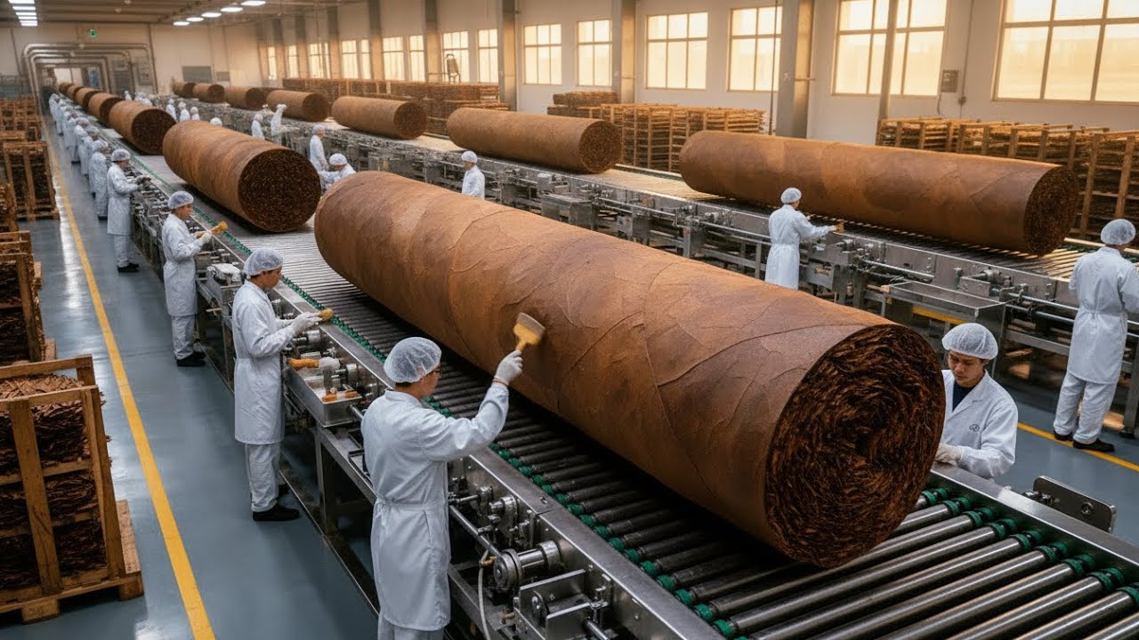 Inside a Cuban Cigar Factory: From Aged Tobacco Leaves to $5,000 Limited Edition Box (Full Process)