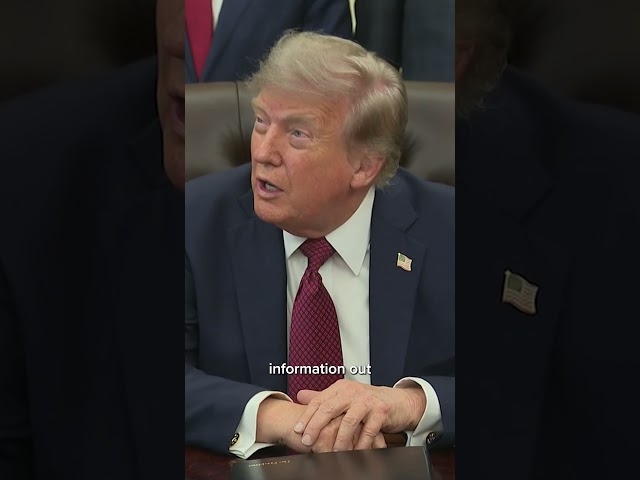 Trump defends DOJ subpoenas of NY Times reporters