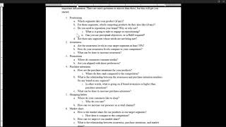 Markstrat:  Things To Think About