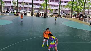 อบจนนท์ vs ทมกาญจนบุรี ฟุตซอลหญิง 12 ปีสนามท่าโขลง