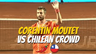 Corentin Moutet vs Chilean crowd: fun and spicy moments but classy speech at the end (Santiago Open) Resimi