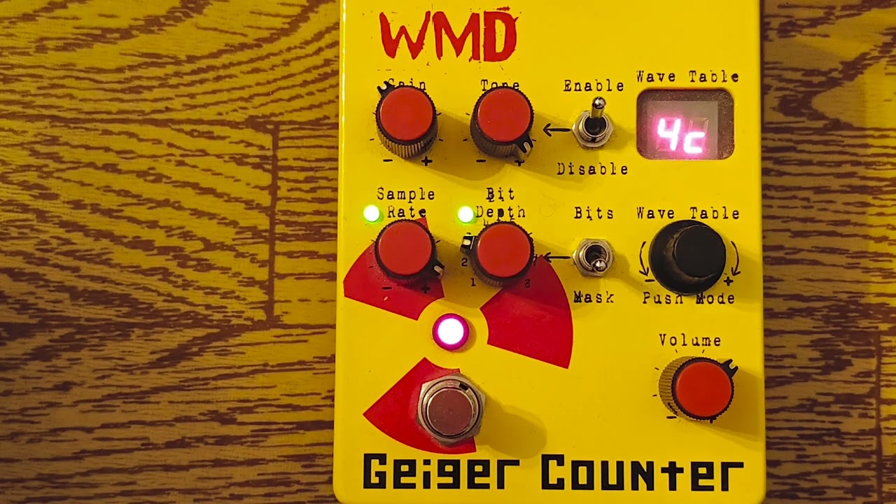 26 Random WMD Geiger Counter Settings - YouTube