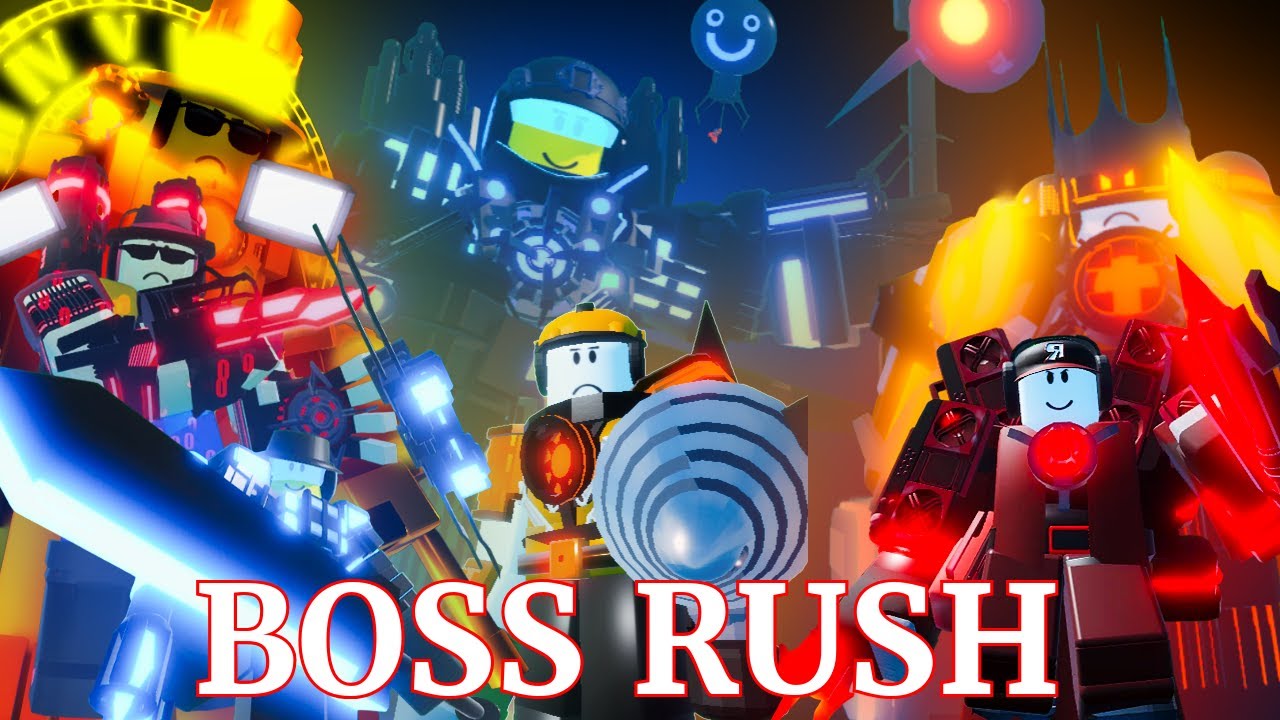 ALL TITANS VS BOSS RUSH! | NE:B