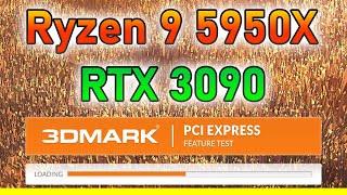 3DMark on nVidia RTX3090 and AMD Ryzen 9 5950X - Complete All Benchmarks and Tests
