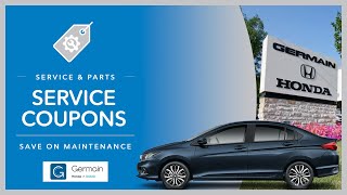 Honda Service Coupons Dublin OH Germain Honda of Dublin Service Parts Specials
