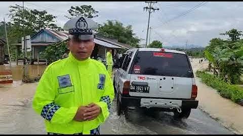 kondisi jalan trans palu tolitoli didesa bambuan 2 feb 2023
