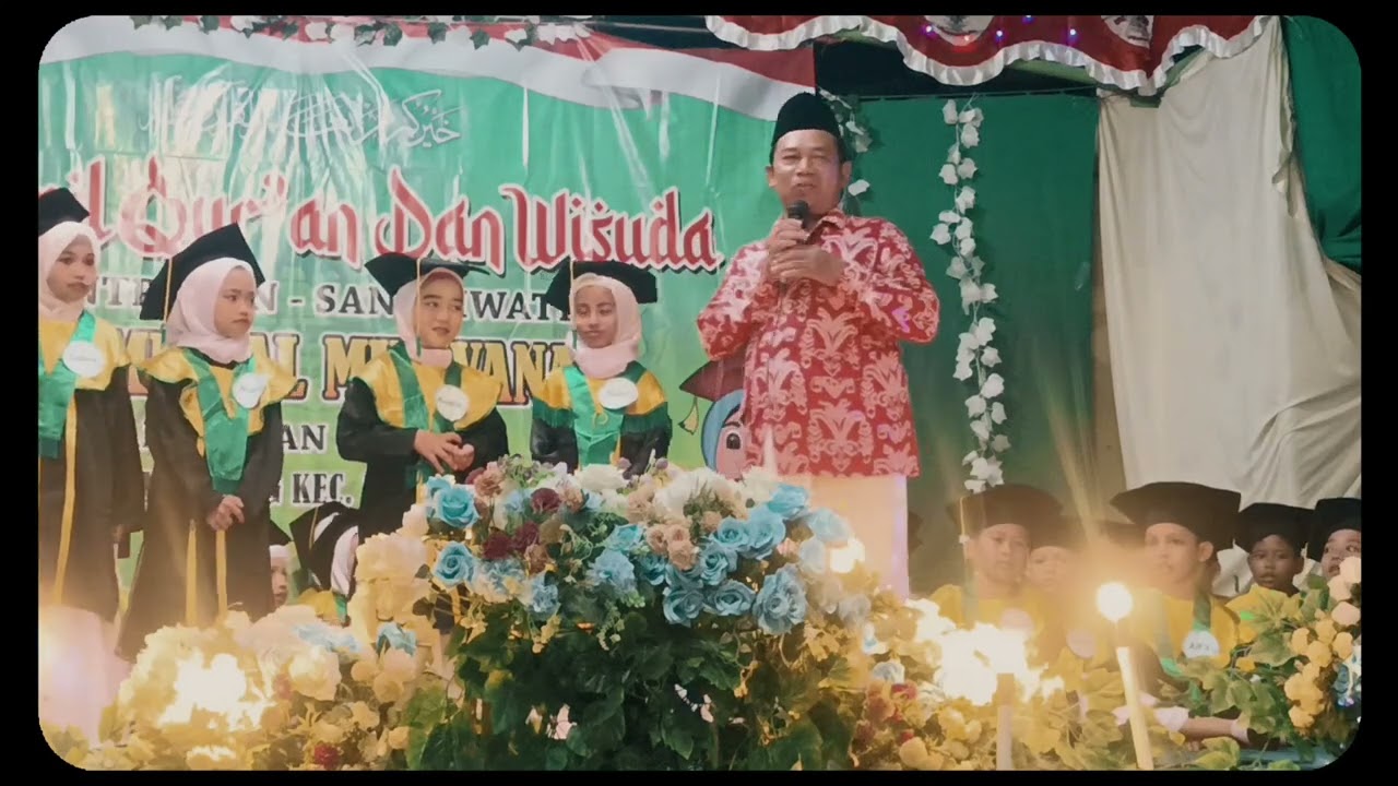 Ujian Akhir PUTRI WISUDA TPQ MNU AL MUAWANAH Desa Kedokansayang