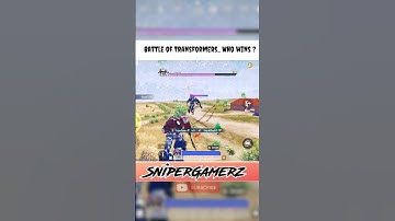 Optimus Prime vs Megatron | #bgmi #shorts #comedyeffect