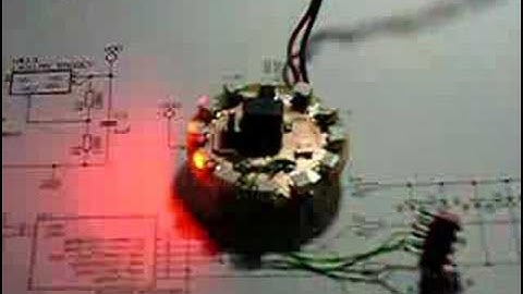 12 LED charlieplex beacon / Lighthouse