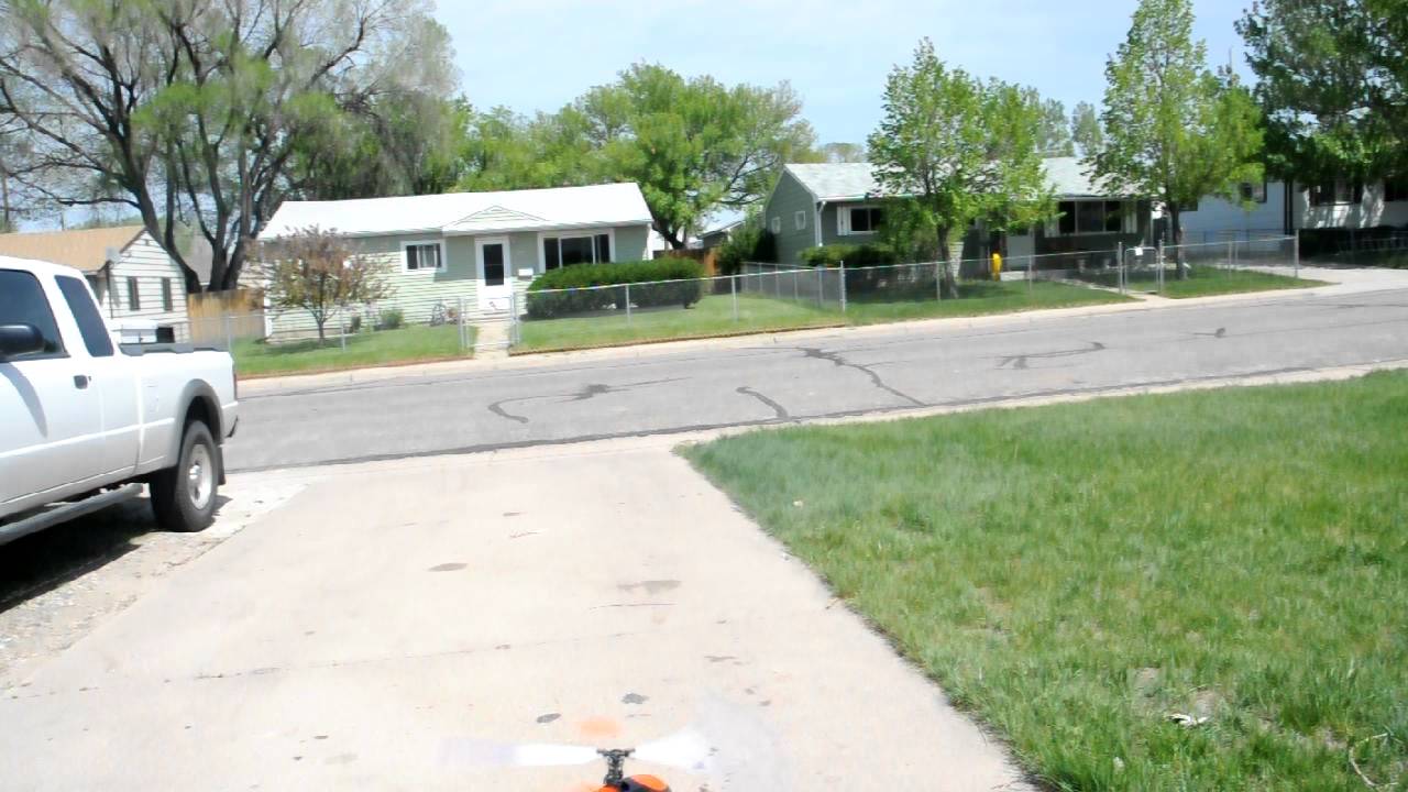 KBDD paddles and tail blades first test/ crash due to wind~25 mph