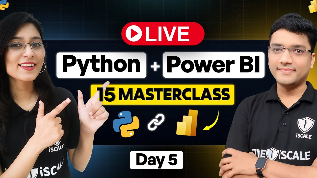 Python + Power BI | Masterclass Day 5 : Concept of Loop - YouTube