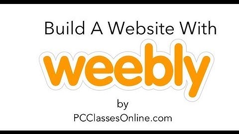 Build A Website With Weebly