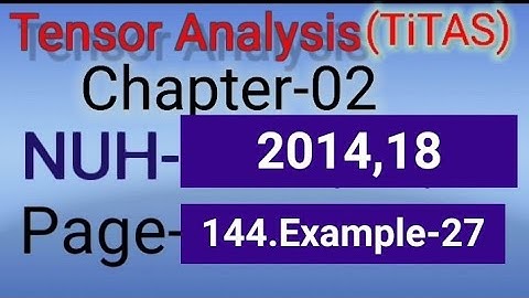 Tensor analysis.Chapter-02(Hon