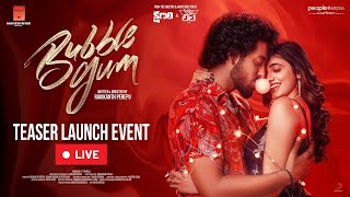 Bubble Gum Teaser Launch Event LIVE | Roshan Kanakala | Maanasa Choudhary | Nani | Ravikanth Perepu Image