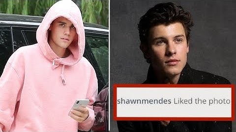 Justin Bieber REACTS After Shawn Mendes 