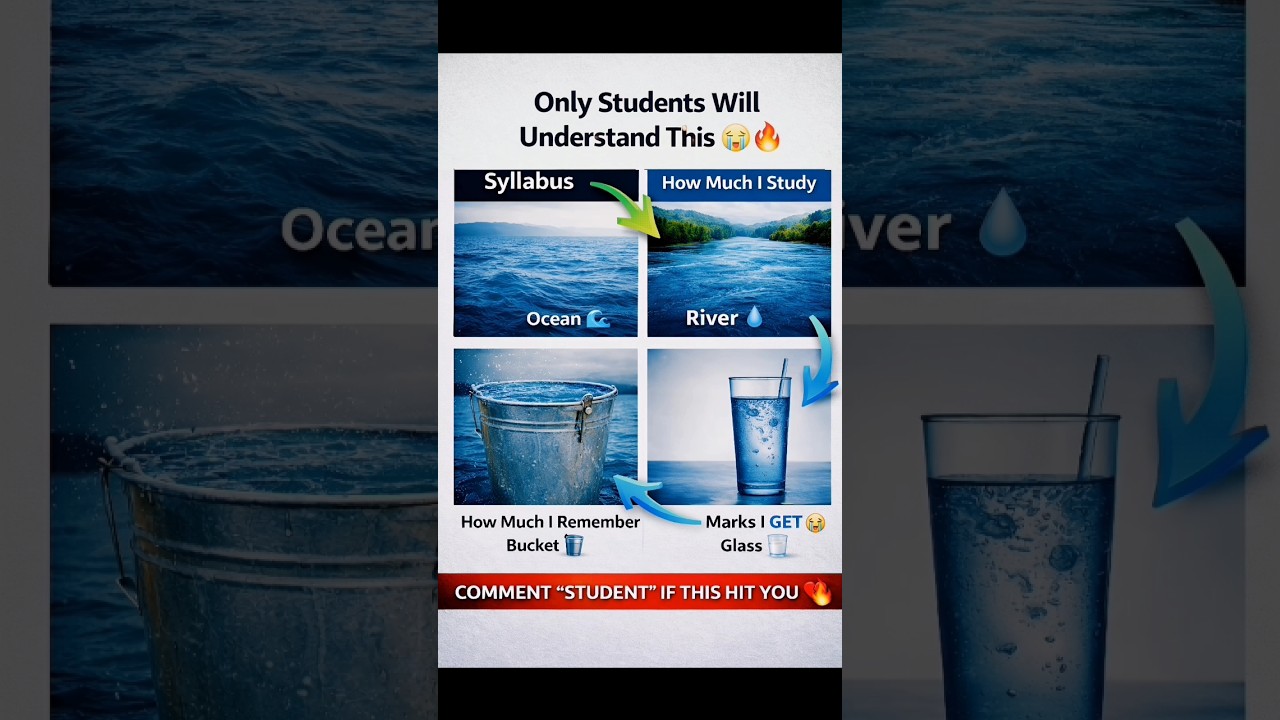 Only Students Will Understand This 😭💔 | Exam Reality 