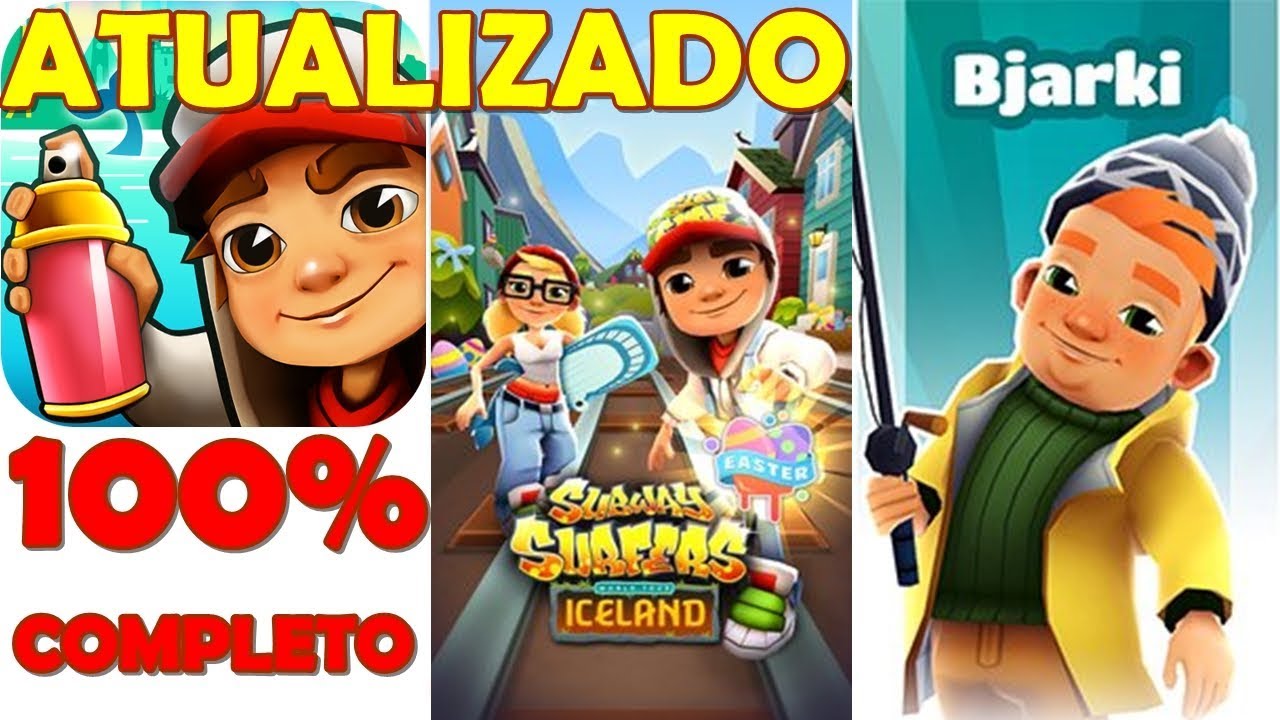 SUBWAY SURFERS 1.85.0 - TODOS PERSONAGENS E BOARDS 2012 A 2018 - MARÇO -  GAMEPLAY 