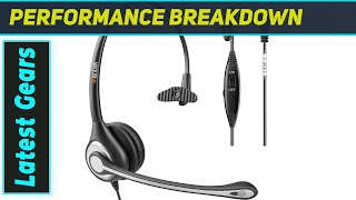 Wantek 2.5mm Headset A600F: The Best Cordless Phone Headset for Clear Calls!