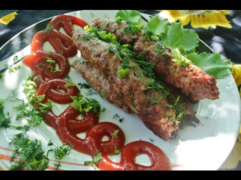 Видео рецепт Кебаб из говядины на мангале