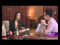 Maggie Q trả lời phỏng vấn của VTV về chuyến trở lại Việt Nam vào 04/2015