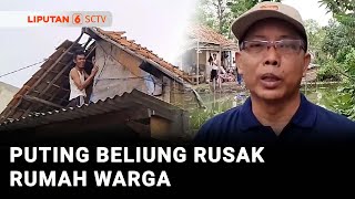 Download Lagu Angin Puting Beliung Terjang Kalideres Jakbar, Warga Panik dan Puluhan Rumah Rusak | Liputan 6 MP3