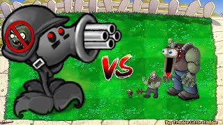 Doom GATLING PEA VS giga gargantuar VS dr zomboss PLANTS VS ZOMBIES HACK