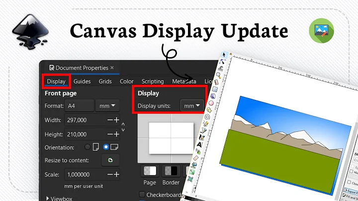 How to change units in inkscape (Millimeter Option)