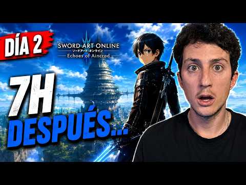 Después de 7 HORAS... este juego es un SUEÑO para cualquier fan de Sword Art Online