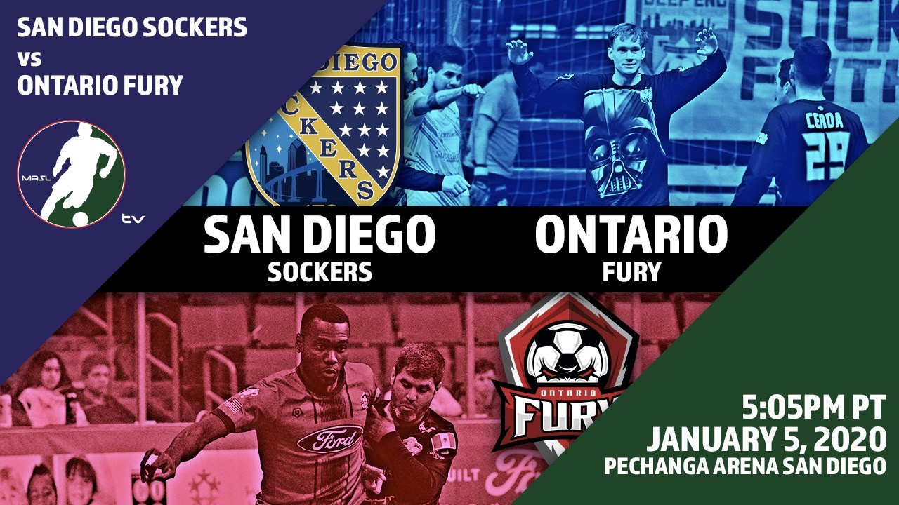 San Diego Sockers vs Ontario Fury