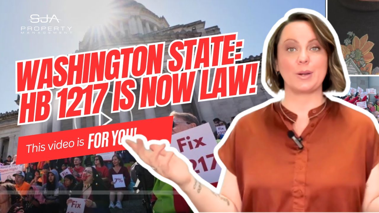 HB 1217 Is Now Law—How Washington’s Rent Control Bill Could Reshape the Housing Market 