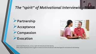 The Art and Science of Motivational Interviewing