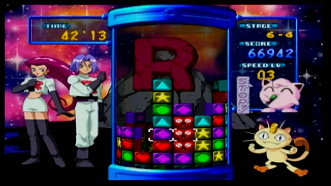 Pokemon Puzzle League Part 14: Team Rocket is blasting off again!