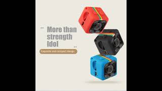 Mini Camera HD Sensor Night Camcorder Waterproof, Motion Detection, Phone Control Sport DV Camera