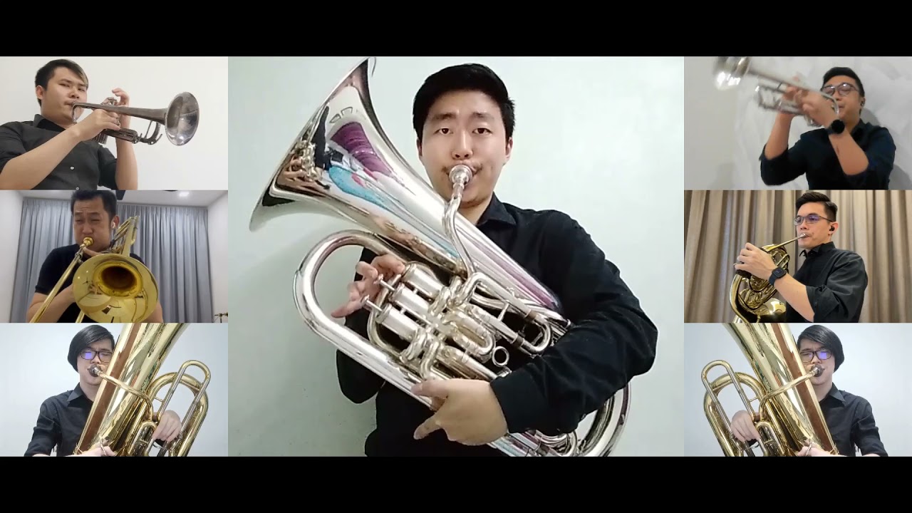 Takarajima (for Brass Sextet) by The Magnificent Brass Quintet