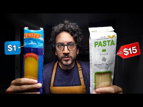 Should You Actually Buy EXPENSIVE PASTA ? (will surprise you 100%)