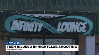 Teen injured in Spartanburg Co. nightclub shooting